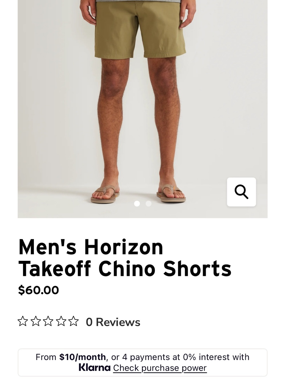 Men's Eddie Bauer Horizon Takeoff Chino Shorts - kacki and gray 36 set